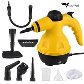 Valkyrie 2500W El Tipi Buharlı Temizleyici – 3 Bar Basınç, 360° Döner Başlık, 9 Parça Aparatlı, Çok Amaçlı Kullanım thumbnail 1