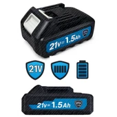 Bulldozer 21v 2.5 Ah Profesyonel Batarya LI-ION LITHIUM  IOM - 1