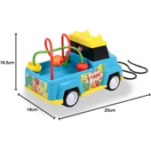 Dickie ABC Fynn Fruit Sesli İple Çekilebilen İnce Motor Becerisi Labirent Oyunlu Kamyon Araba - 5