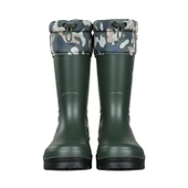 Konçlu PU Kısa Avcı Çizmesi - Su Geçirmez - Kaymaz Taban - Thermoking - Balıkçı Çiftçi Çizme thumbnail 3