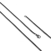 Siyah Renk Çelik Kolye 2.5Mm 3183CEK013 thumbnail 1