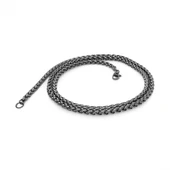 Siyah Renk Çelik Kolye 4Mm 3183CEK016 thumbnail 1