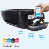 Asyaink HP Ink Tank 410 / 415 / 416 Uyumlu GT51/GT52 Muadil Mürekkep Seti - 3