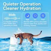 Catlink Pure 2 UV Akıllı Su Pınarı - 2.6 Lt Ultra Filtreli, Sessiz Pompa, Wi-Fi Kontrollü - 2