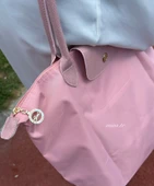 Pembe Longchamp Çanta - 3