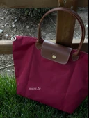 Bordo Longchamp Çanta - 1