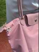 Pembe Longchamp Çanta - 5