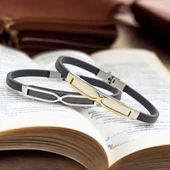 Sonsuzluk Desenli Çelik Bileklik 3183SCB012 thumbnail 6