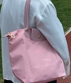 Pembe Longchamp Çanta - 2