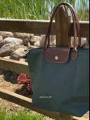 Haki Longchamp Çanta - 1