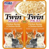 Ciao Twins Churu Tavuk Etlı Tavuk Sulu Kedi Çorbası 2 X 40 gr - 1