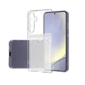 Samsung Galaxy A17 Kılıf Cardy Şeffaf Kartlık Cepli Kapak - 2
