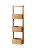 The Mia Bambu 3 Katlı Düzenleyici Raf 65x20x13 Cm thumbnail 1