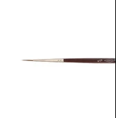 Habico 110 Samur Kılı Sulu ve Akrilik Boya Fırçası tezhip, minyatür-No:4/0 thumbnail 1