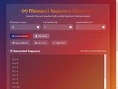 Fibonacci Sequence Generator - 1