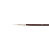 Habico 110 Samur Kılı Sulu ve Akrilik Boya Fırçası tezhip, minyatür-No:5/0 thumbnail 1