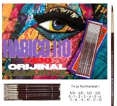 Habico 110 Samur Kılı Sulu ve Akrilik Boya Fırçası tezhip, minyatür-No:5/0 thumbnail 5