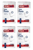 Metset Emici Külot Large Büyük Boy 30 Luk 4 Paket 120 Adet - 1