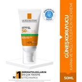 La Roche-posay Anthelios Uvmune Oil Control Spf 50+ Yağlı Ciltler Için Yüz Güneş Kremi - 1