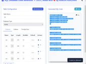 SQL Database Code Generator - 6