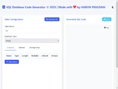 SQL Database Code Generator - 3