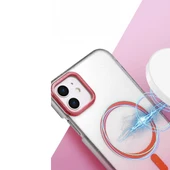 iPhone 11 Kılıf Glossy Magsafe Simli Sert Kapak - 3