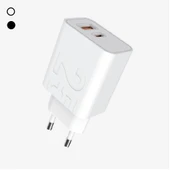 LinkTech T460e Eco 25W Dual PD3.0 QC4.0 Şarj Adaptörü - 1