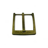 Kemer Tokası 3,5 cm Antik Renk 1 Adet (Leathercraft, Deri Hobi) - 9