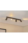 GU10 4’lü Kahverengi Siyah Metal Spot Hareketli Başlık Tasarruflu LED - 1