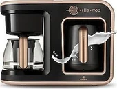 Karaca Hatır Plus 5 in 1 Essential Közde ve Sütlü Türk Kahvesi ve Filtre Kahve Makinesi Rosie Brown thumbnail 1