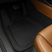 Universal Havuzlu Oto Paspas Takımı Kesilebilir ve Kolay Temizlenir 5 Parça Set - 1