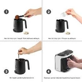 Karaca Hatır Hüp Düet Aroma İkili Türk Kahve Makinesi White thumbnail 3