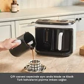 Karaca Hatır Hüp Düet Aroma İkili Türk Kahve Makinesi White thumbnail 2