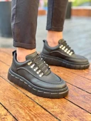 KB-X10 Kuback Kömür Cilt Yüksek Taban Günlük Spor Ayakkabı thumbnail 3