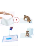 Yıkanabilir Köpek Çiş Pedi - 90 X 60 Cm 5li Paket EVV-81781 thumbnail 1