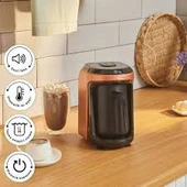 Karaca Hatır Hüps Aroma Sütlü Türk Kahve Makinesi Bronze thumbnail 4