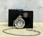 Özel Kutulu Gümüş Köstekli Saat Alk4685 thumbnail 1