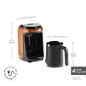 Karaca Hatır Hüps Aroma Sütlü Türk Kahve Makinesi Bronze thumbnail 3