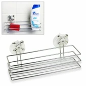 Banyo Organizeri - Çok Amaçlı Dörtgen Vantuzlu - 7