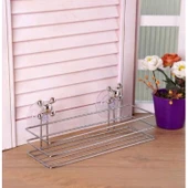 Banyo Organizeri - Çok Amaçlı Dörtgen Vantuzlu - 14