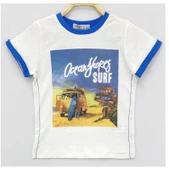 Toontoy Erkek Çocuk Surf Baskı Tişört - 2