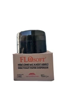 Flosoft Mini Cimri Tuvalet Kağıdı Aparatı Siyah (F096S) thumbnail 4