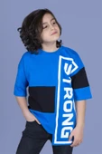Toontoy Erkek Çocuk Garnili Strong Baskılı Tişört - 6