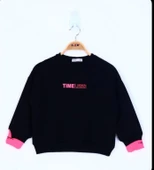 Toontoy Kız Çocuk Timeless Baskılı Sweatshirt thumbnail 5