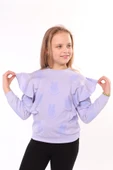 Toontoy Kız Çocuk Baskılı Sweatshirt - 5