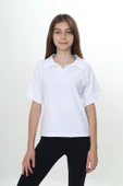 Toontoy Kız Çocuk Okul Polo Yaka Tişört - 5