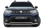 OMSA Dacia Duster Vegas Ön Alt Koruma Çap:60-42 Krom 2018-2024 Arası thumbnail 2