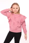 Toontoy Kız Çocuk Baskılı Sweatshirt - 12