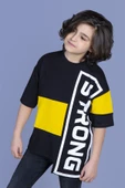 Toontoy Erkek Çocuk Garnili Strong Baskılı Tişört - 4