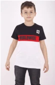 Toontoy Erkek Çocuk Worldwıde Yazı Baskılı Tişört thumbnail 1
